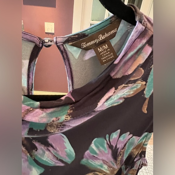 Tommy Bahama Sleeveless Multi color Floral Dress - Size Medium - Picture 4 of 5